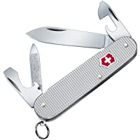 Victorinox Navaja- Taschenwerkzeug Cadet- Alox Silber- Plata Estriado- Talla única